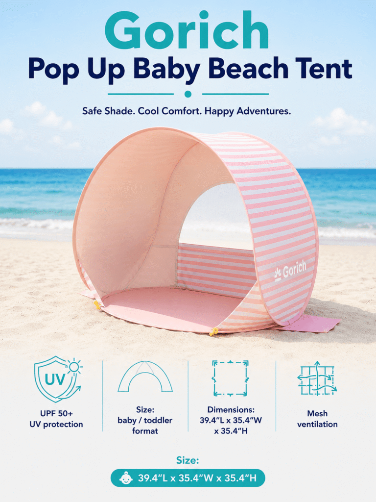 Gorich Pop Up Baby Beach Tent