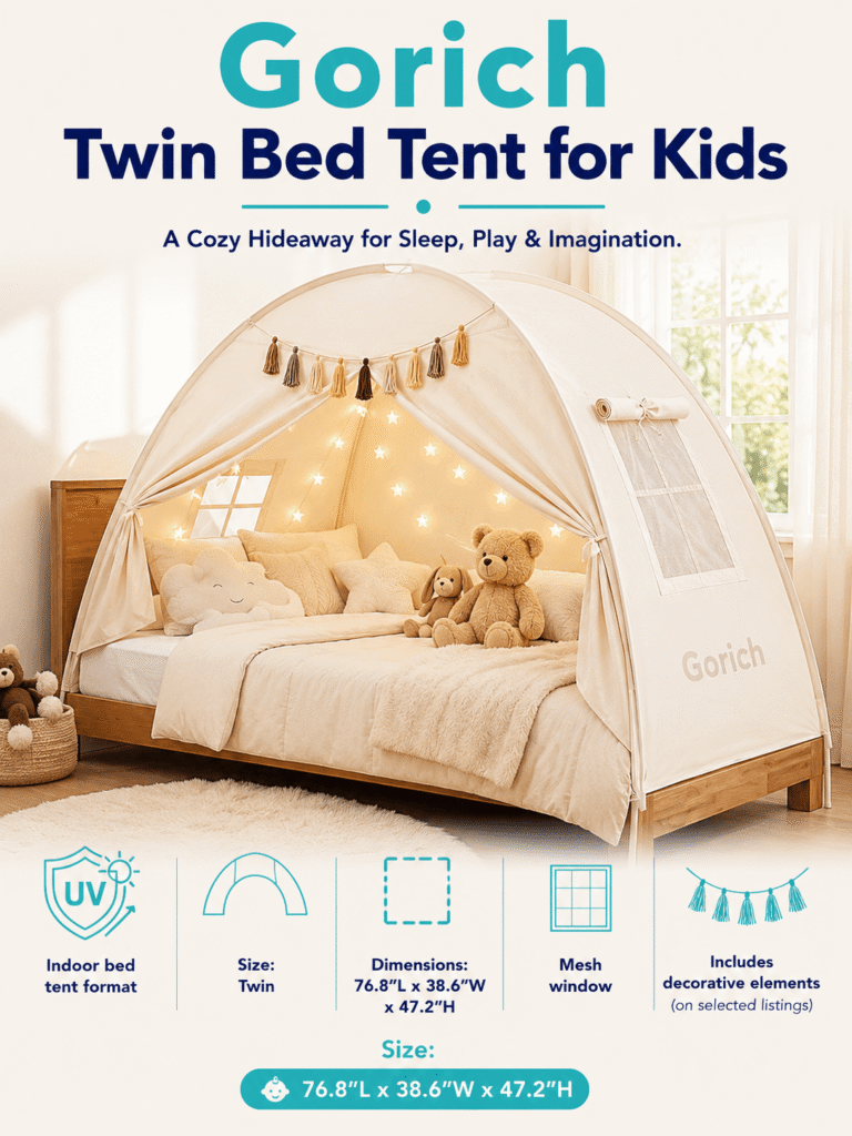 Gorich Twin Bed Tent for Kids