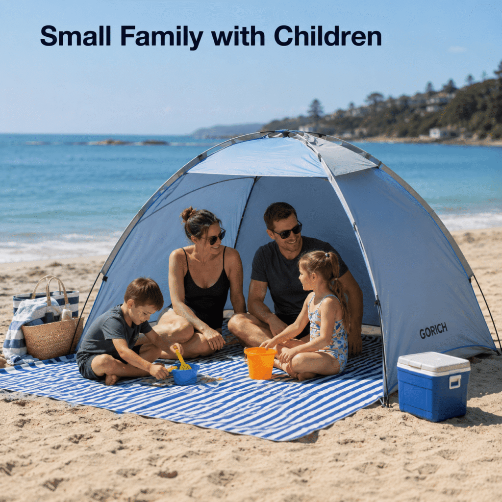 Gorich Beach Tent - Small Family with Children
