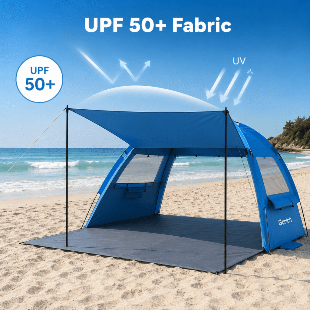 Gorich Beach Tent - UPF 50+ Fabric